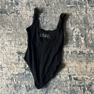 Forever 21 Angel Bodysuit - small